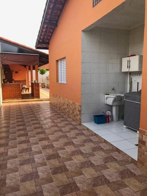 Casa Com Piscina Itanhaem Cibratel II Villa Eksteriør bilde
