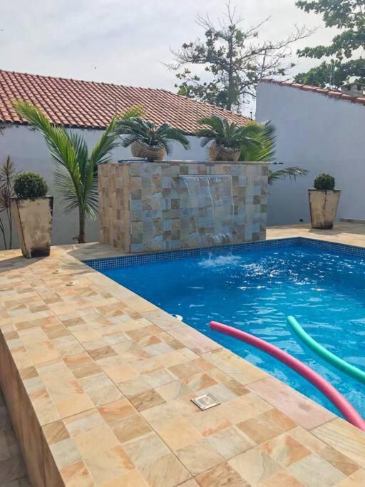 Casa Com Piscina Itanhaem Cibratel II Villa Eksteriør bilde